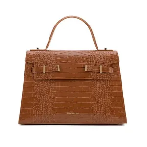 Ava Croco  14" - Camel Brown