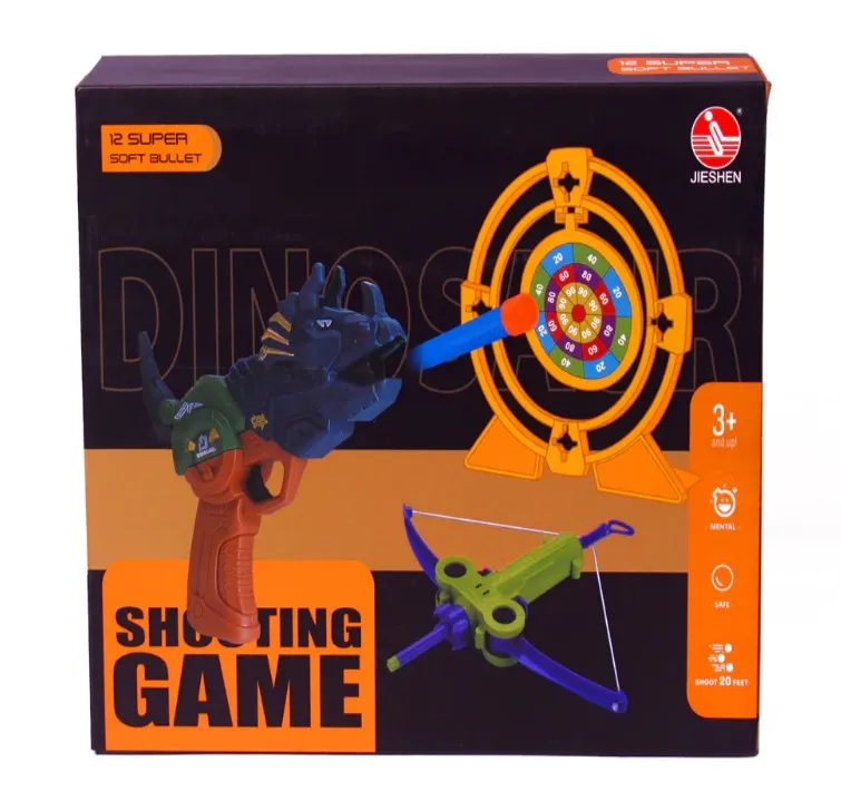 Dinosaur Shooting Gun with Soft Bullet for Kids - 156