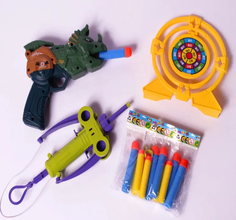 Dinosaur Shooting Gun with Soft Bullet for Kids - 156