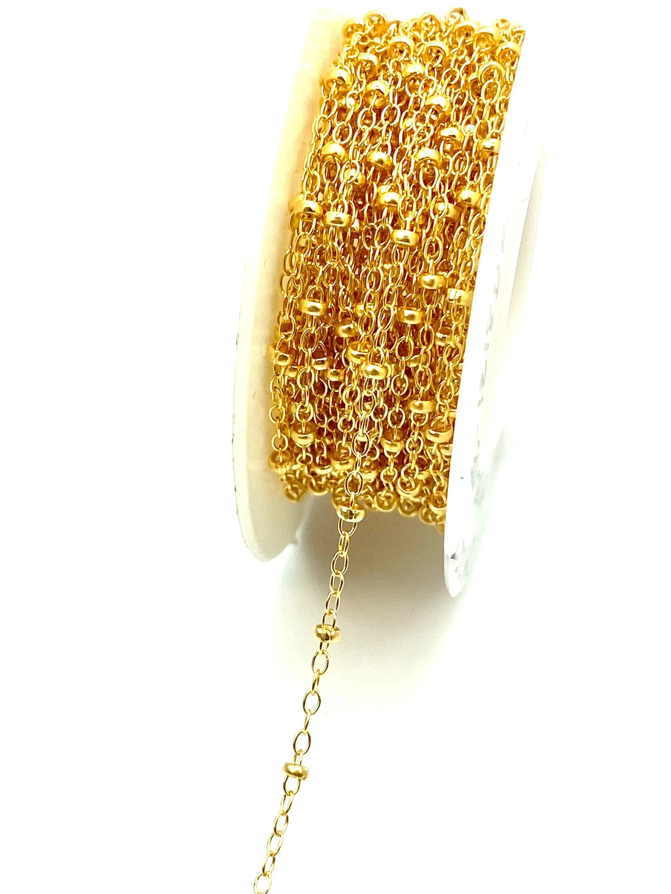 Satellite Chain, 14k Gold Filled, Sterling Silver, Sku#SM1257