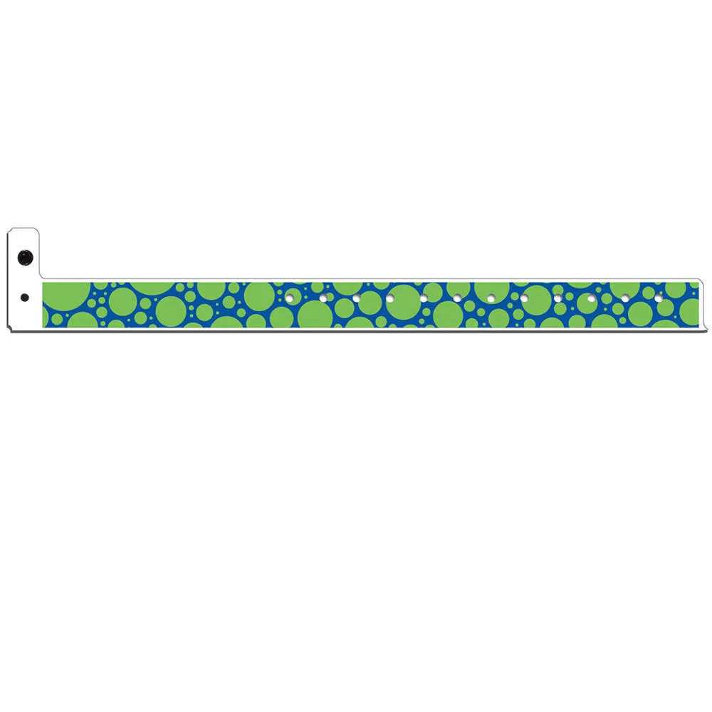 Superband® Expressions Plastic Wristbands 3/4" Bubble Explosion Design 4060 (500/Box)