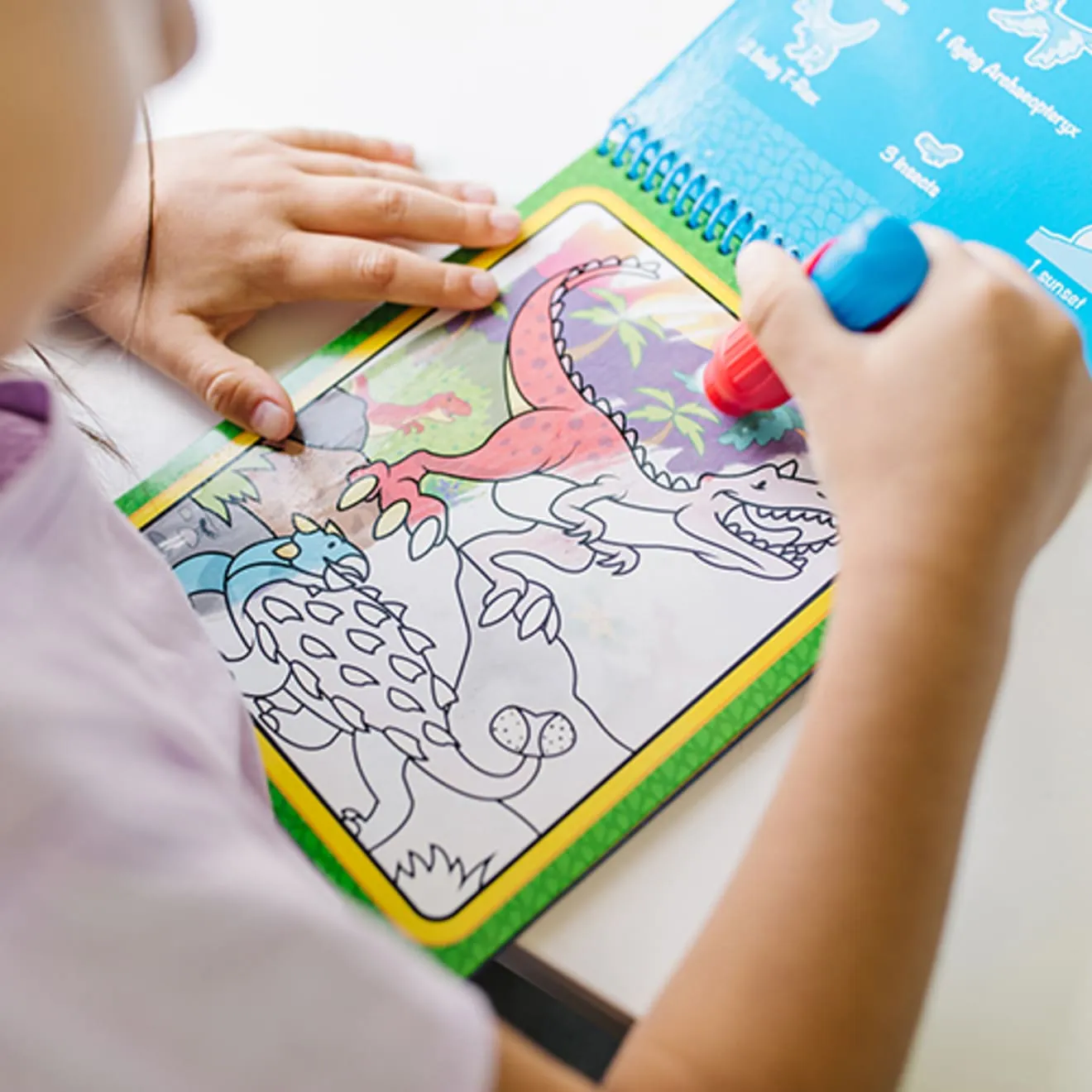 Water Wow! Dinosaurs Water-Reveal Pad - On the Go Travel Activity